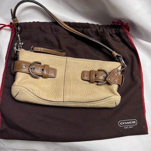 Vintage Coach Pebble Leather handbag - small